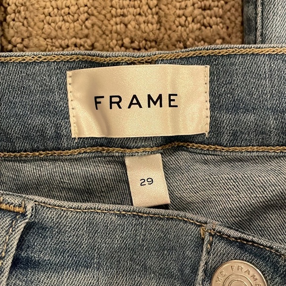 Frame Denim Women's Light Blue Flare Jeans - Picture 2 of 6